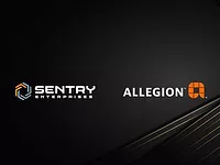 image of allegion and sentry logos