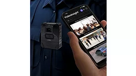 Image of i-PRO, BWC and VI integration graphic.