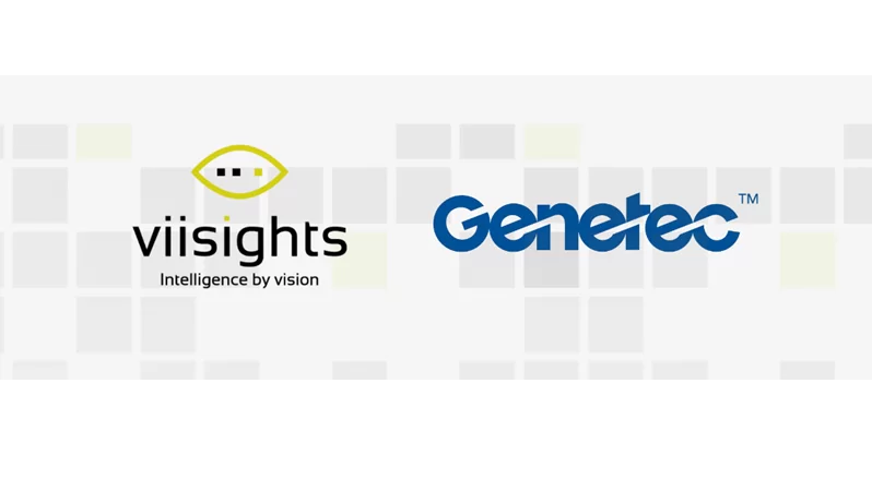 image of both the viisights and Genetec logo