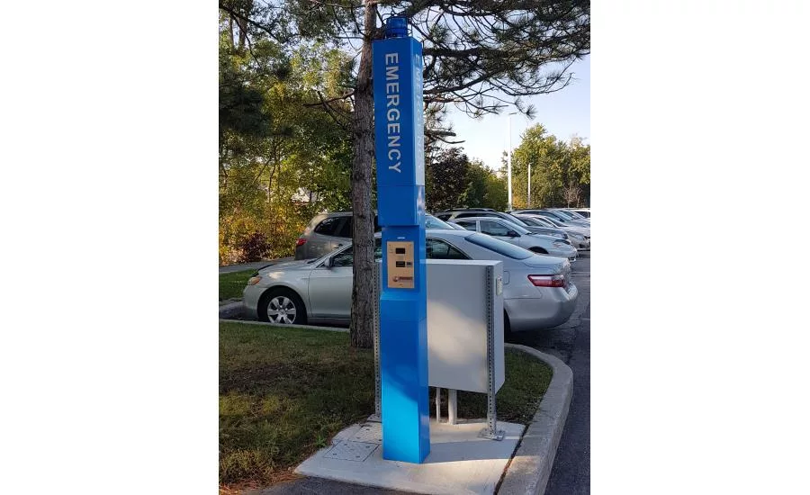Baycrest parking lot tower.jpg