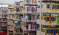Book shelves at new library.jpg
