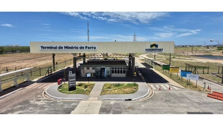 Image of Port of Açu in São João da Barra, Rio de Janeiro, Brazil.
