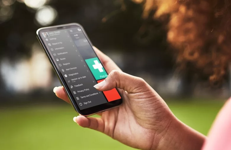 image of the SafeZone App