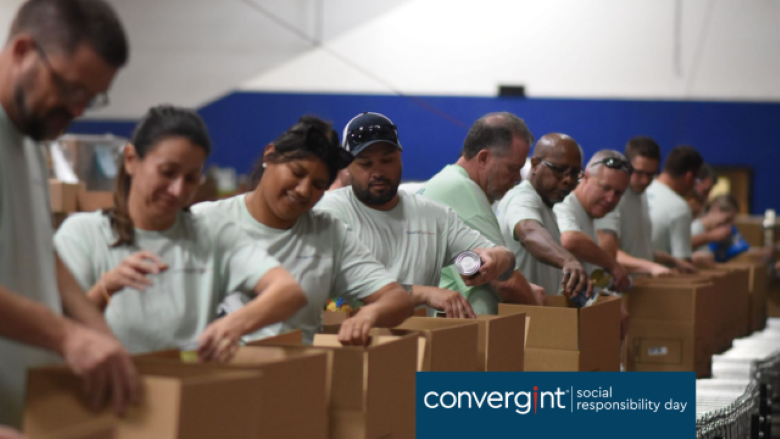 image of convergint social responsibility day 2023