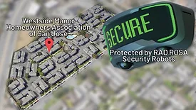 overhead view of westside manor rosa