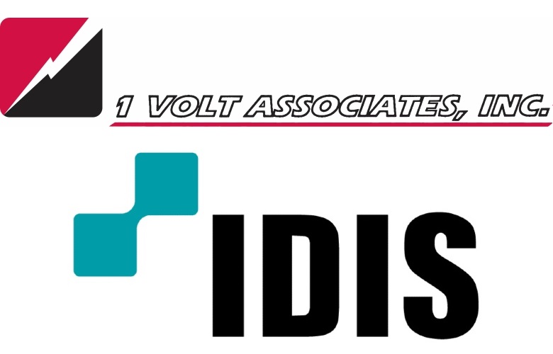 image of 1volt and IDIS logos