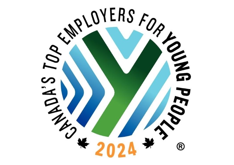 image of the 2024 Canada's Top Employer's For Young People logo