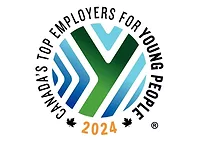 image of the 2024 Canada's Top Employer's For Young People logo