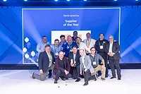 image of Digital Watchdog accepting the ADI Supplier of the Year.
