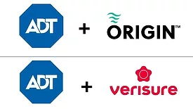 ADT, Origin & Verisure Logos