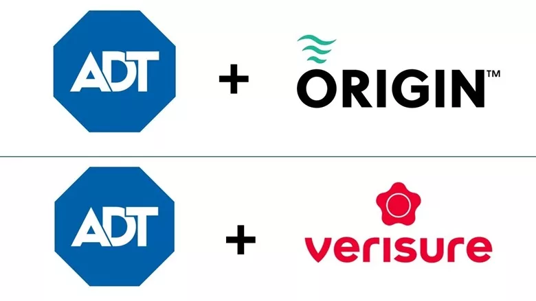 ADT, Origin & Verisure Logos