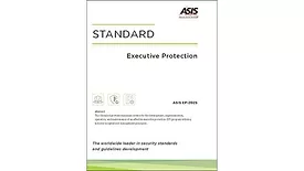 ASIS Executive Protection Standard Cover
