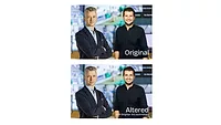 Image of an image altered with AI.