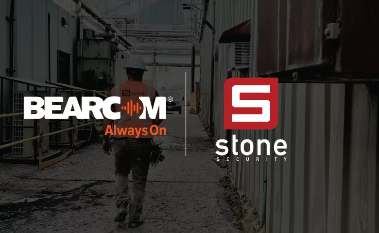 Image of the BearCom & Stone Security logos.