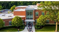 Children Walking Into a School