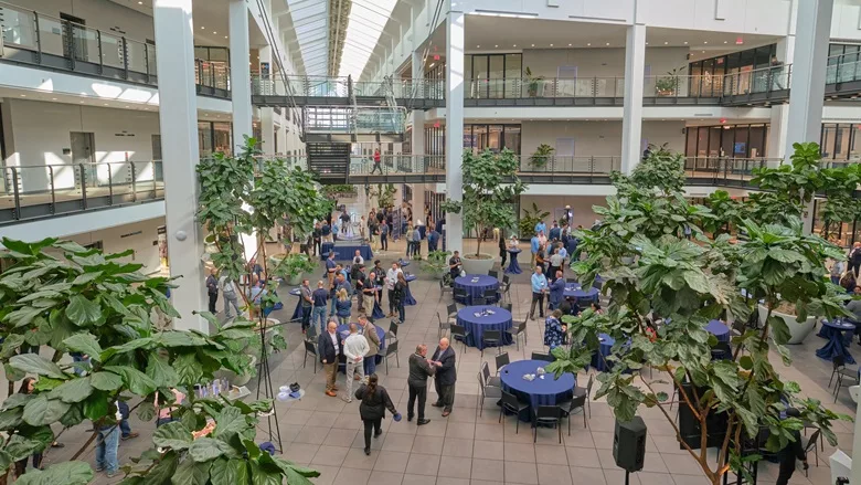 Convergint's New HQ Facility - Ceremony Aerial View