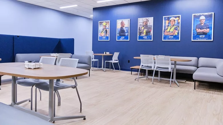 Convergint's New HQ Facility - Lounge Area