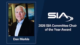 Dan Merkle, 2026 SIA Committee Chair of the Year Award Winner