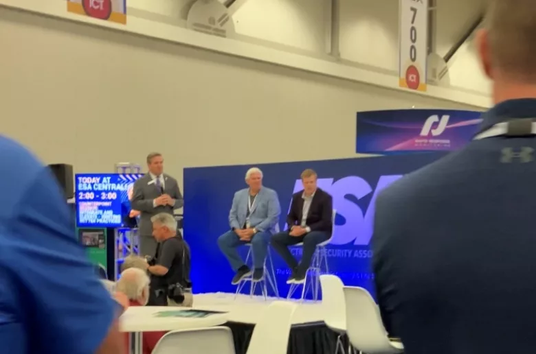 image of ESA Central on the expo floor