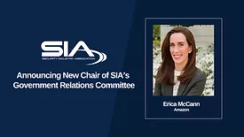 Erica McCann, Chair of SIA's Government Relations Committee