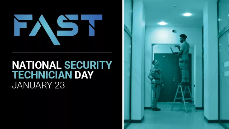 Image of FAST's 2025 National Security Technician Day graphic.