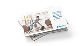 Image of Gunnebo's Sustainability report.