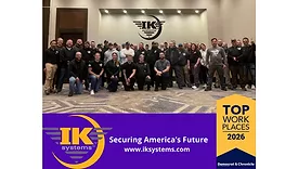 IK Systems Top Workplaces Banner
