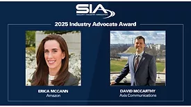 Image of the recipients of the Industry Advocate Award 2025.