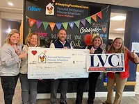 Image of LVC's RMHC check.