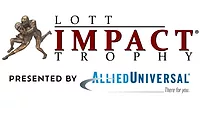 Lott Trophy Allied Universal Image of the Lott Trophy Presented by Allied Universal graphic.