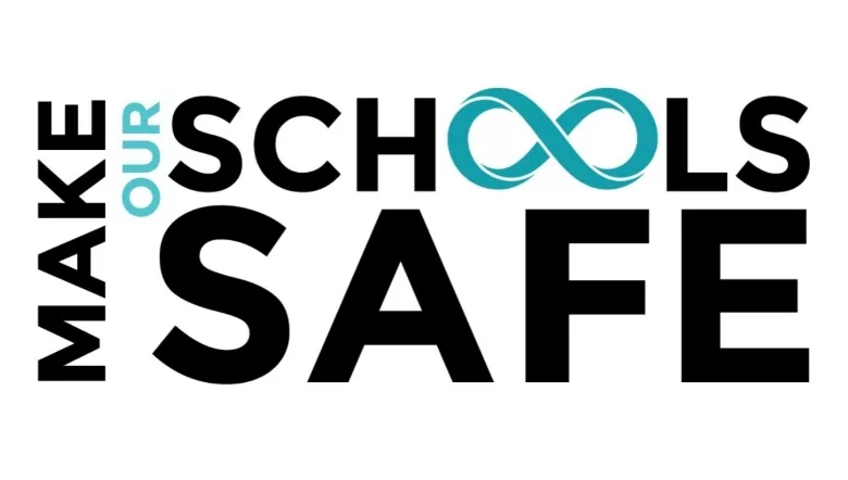 Image of Make Our Schools Safe logo.