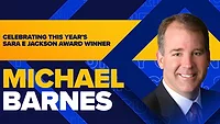 Michael Barnes, 2026 Winner of Sara E. Jackson Award.png Michael Barnes, 2026 Winner of Sara E. Jackson Award