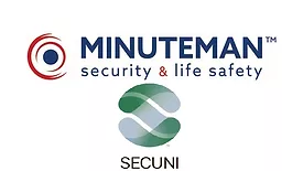 Image of the Minuteman & Secuni logos