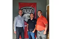 Moon Security joins Pye-Barker. Image of Pye-Barker’s Chief Business Development Officer Eric Garner (center), Moon Security Owner Michael Miller (right), and Moon advisor George De Marco (left).