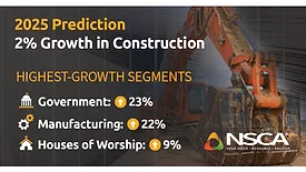 Image of NSCA's construction predictions.