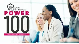 image of the Women in Security Forum Power 100 SIA grahpic