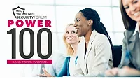 image of the Women in Security Forum Power 100 SIA grahpic