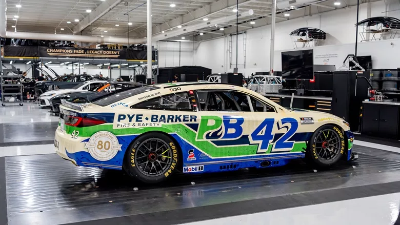 Pye-Barker 80th NASCAR Wrap