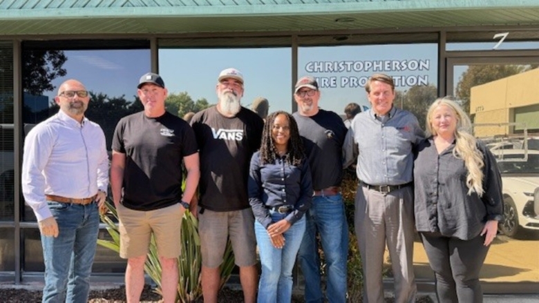 Image of the Christopherson team.