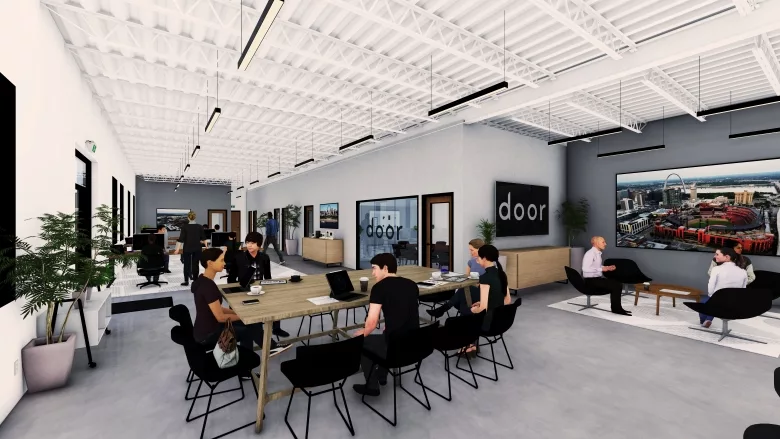 Rendering of Door.com Headquarters