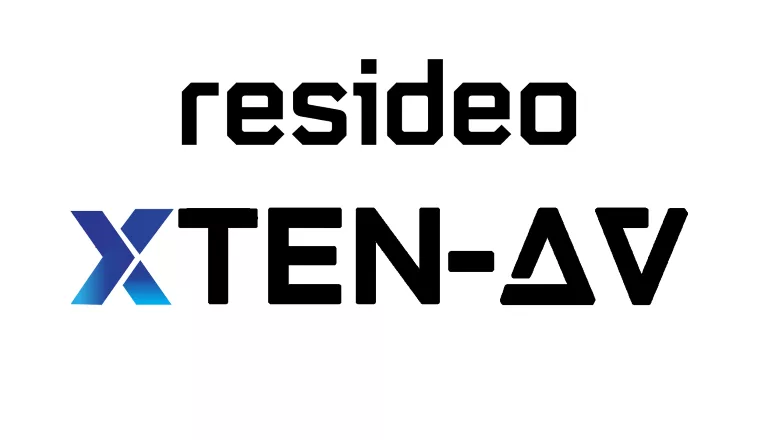 image of the Resideo logo and the XTEN-AV logo