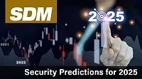 Image of SDM Security Predictions for 2025 graphic.
