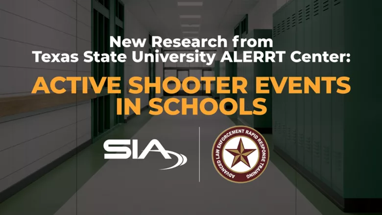 SIA & ALERRT Research Report - School Safety 2026
