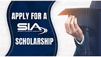 Image of SIA Scholarship graphic.