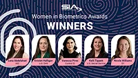 SIA's Women in Biometrics Awards Winners