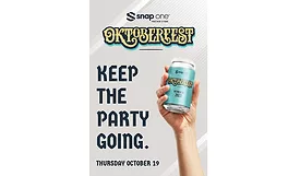 image of SnapOne Octoberfest promo