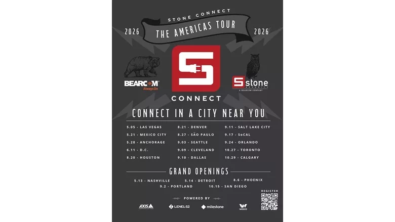 Stone Security Connect Tour 2026 Poster