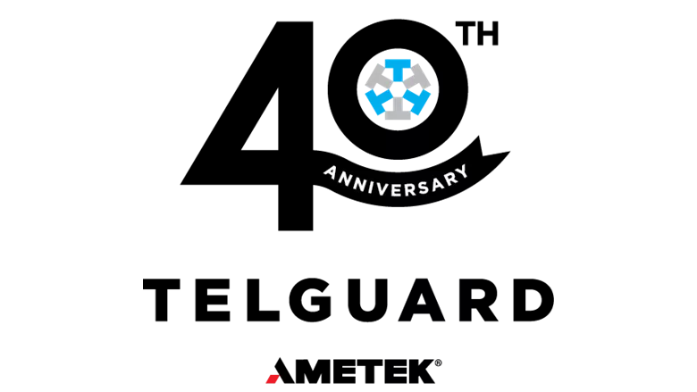 Telguard 40th Anniversary Logo