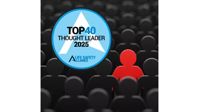 Image of the Top 40 Global Thought Leaders graphic.