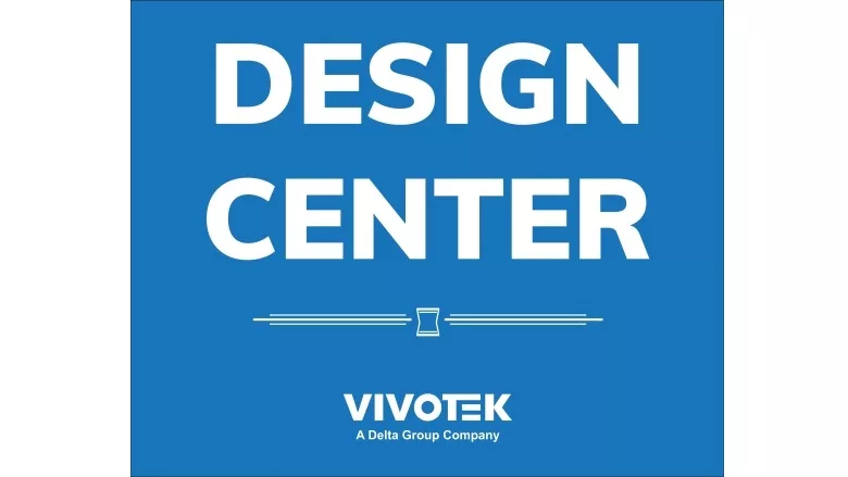 Image of the VIVOTEK Design Center 2025 graphic.